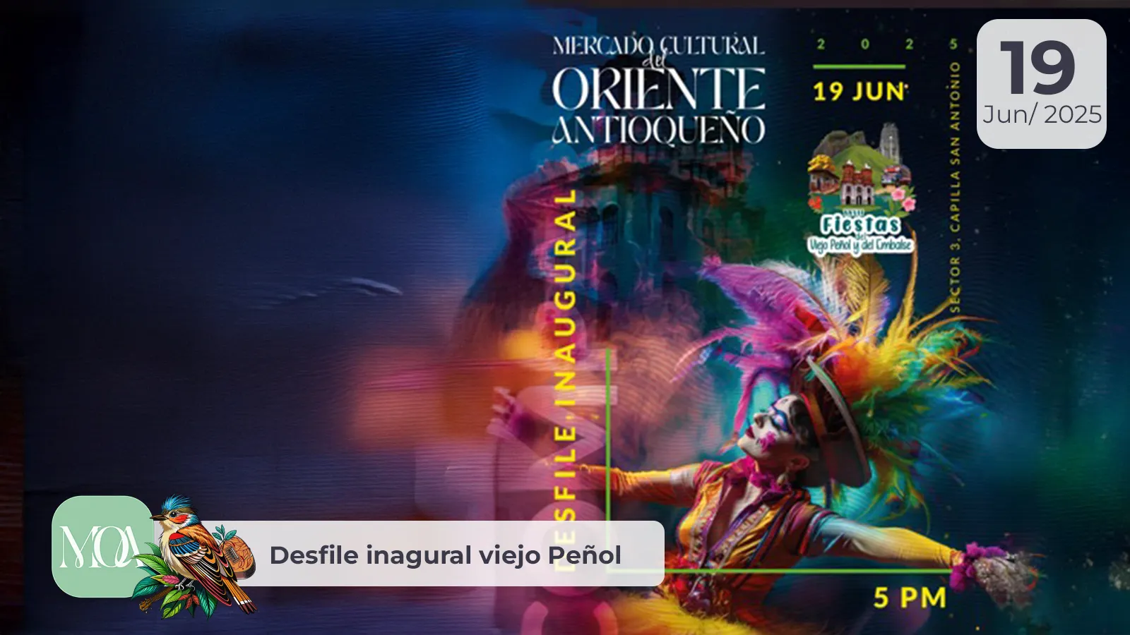 Desfile inagural viejo Peñol | El Peñol