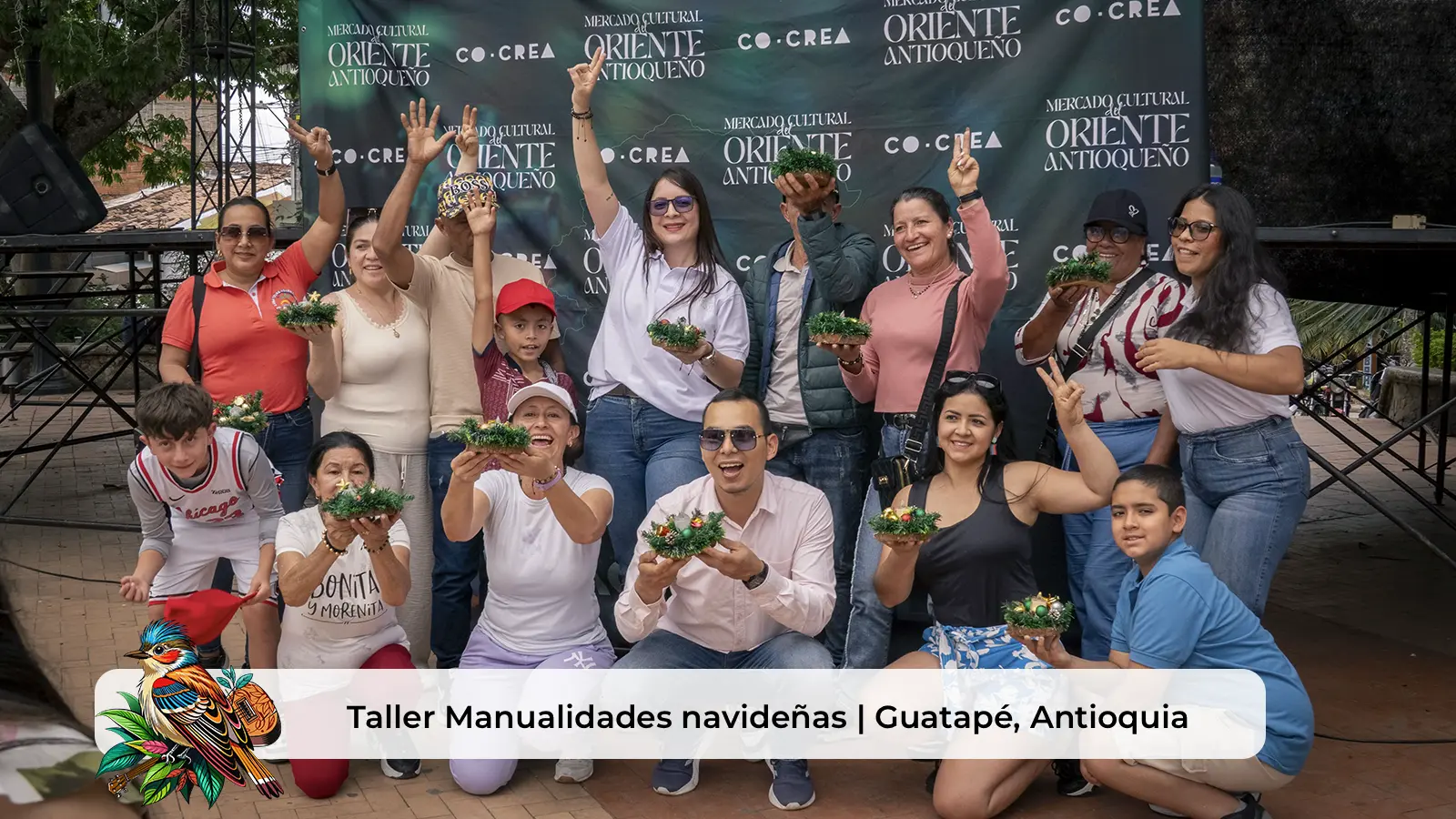 Taller de manualidades navideñas | Guatapé, Antioquia