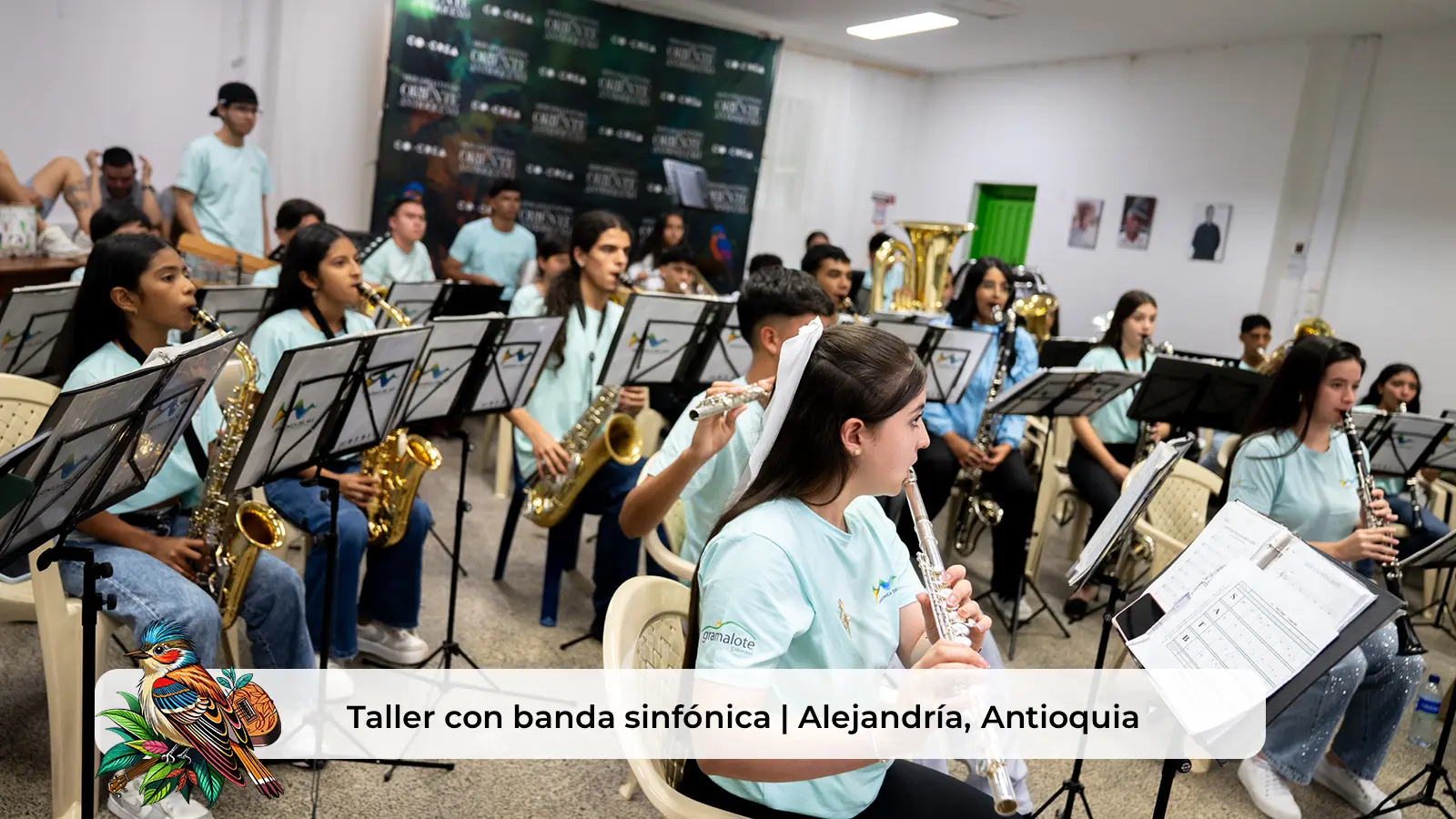 Taller con banda sinfónica | Alejandría, Antioquia